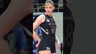 😍🏐 ELLA ES LA JUGADORA DE VOLEIBOL MÁS HERMOSA voleibol cute viral deporte sports viralshorts [upl. by Normand726]