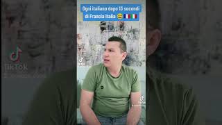 Ogni italiano dopo 13 secondi di Francia Italia 😅🇫🇷🇮🇹 [upl. by Arihat]