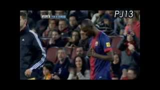 The return of Abidal after cancer  Powrót Abidala po chorobie nowotworowej [upl. by Nodgnal]