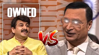 Manoj Tiwari  Roasted Grilled amp Fried by Rajat Sharma [upl. by Lebbie]