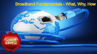 What is BROADBAND  Broadband Connection  Broadband Tutorial  Broadband basics  Throughput  ADSL [upl. by Yenwat]