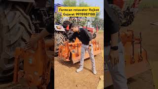 Farmcan rotavator Rajkot Gujarat 9978987188 rotavatorprice rotavatorvideo rotavators rotavator [upl. by Nagle]