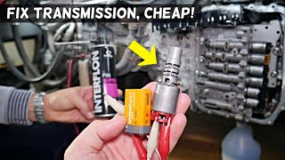 HOW TO CLEAN TRANSMISSION SOLENOID ON HYUNDAI SONATA ELANTRA SANTA FE TUCSON VELOSTER ACCENT [upl. by Eissirk]