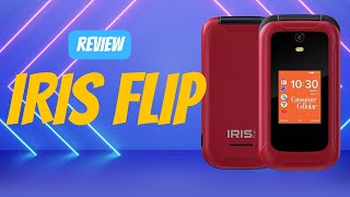 IRIS Flip Phone Review  Best KaiOS Phone So Far [upl. by Ahsiloc]