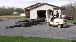 Creekside shed trailer manufacturing [upl. by Adelpho]