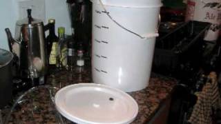 Basics of Home Brewing What is a primary fermenter  fermenting bucket [upl. by Brock]