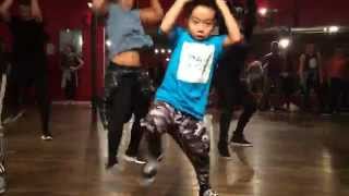 GET ON YOUR KNEES  Nicki Minaj ft Ariana Grande  Aidan Prince  8 yrs old  Choreo Hamilton Evans [upl. by Oirevlis]