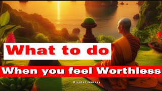 what to do when you feel worthless Buddhism In English [upl. by Adnuahsar]