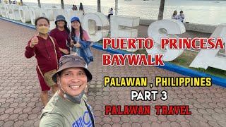 PUERTO PRINCESA CITY BAYWALK [upl. by Purpura530]