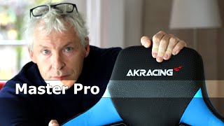 AKRacing Masters Pro Gaming Chair  REVIEW [upl. by Einnig598]