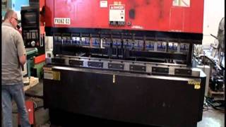 AMADA 5 Axis FBD1030F Hydraulic Press Brake 1992 [upl. by Rimaa900]