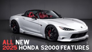 Honda Secrets Revealed The New 2025 S2000 Is More Powerful Than the BMW Z4 [upl. by Aerdnat]