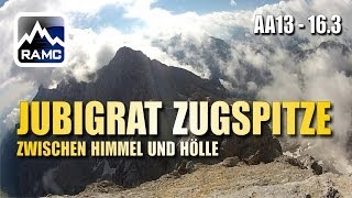 Jubiläumsgrat Zugspitze 3  zwischen Himmel und Hölle  Abenteuer Alpin 2013 163 [upl. by Tertias]