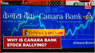 Canara Bank Stock Split Shares Rally 5 Check Target Price  Canara Bank  Business News [upl. by Reivilo]