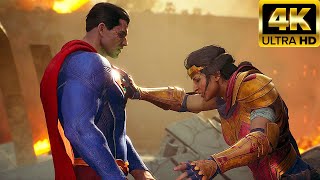 Superman Vs Wonder Woman Fight Scene  Suicide Squad Kill The Justice League 2024 [upl. by Grayce]