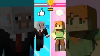 🎶Singing challenge 14Minecraft boys vs girls shorts minecraft animation [upl. by Behka]