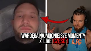 WARDĘGA NISZCZY KAŻDEGO DENISGOLAROZPARAXAYOOKIRAULFIK  NAJMOCNIEJSZE MOMENTY Z LIVE CZ1 [upl. by Eloc]