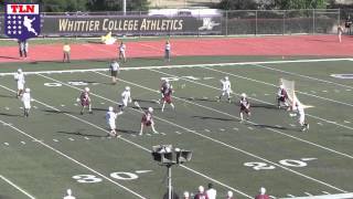 Whittier vs 11 Union Lacrosse Highlights [upl. by Niveb]