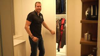 Garderobe und Schuhschrank mit indirekter LED Beleuchtung und induktiver Ladespule [upl. by Luba206]