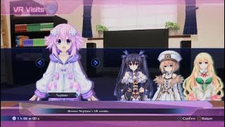 Megadimension Neptunia VIIR VR Events Character Introductions Remastered On PS5 [upl. by Larrad]