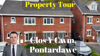 Property Tour  Clos Y Cwm Pontardawe Swansea [upl. by Aver862]