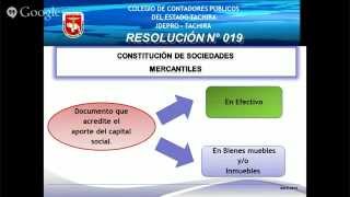 La Actuación del Contador Público RESOLUCIÓN 019 del SAREN [upl. by Boelter]