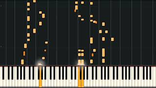 Hugh Laurie  Swanee River  Synthesia Piano Tutorial [upl. by Ycnej356]