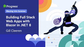 Building Full Stack Web Apps with Blazor in NET 8  Blazing into Summer 2024 [upl. by Ynwat]