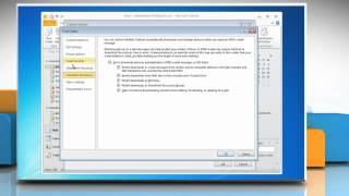 Microsoft® Outlook 2010 Add Digital Signature to all outgoing messages [upl. by Ehcram]