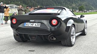 NEW Lancia Stratos 2018 Exhaust Sounds  Start Up amp Full Throttle Acceleration [upl. by Eirrac]