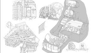 XYang Design The Outpost Interior Cutaway [upl. by Akiemat]