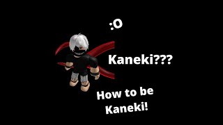 How to be Ken Kaneki in Roblox [upl. by Drake830]