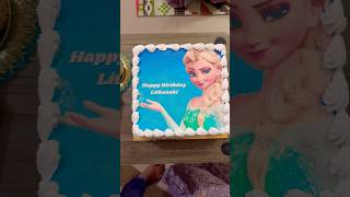 Birthday cake design Frozen model for girls viralvideo shortsfeed trending shorts birthday [upl. by Publius773]