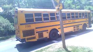 MCPS Buses June 2024 Last Day Of School For Students [upl. by Brighton515]