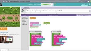 Solutions to Code Studio Lesson 17 The Farmer 3 19 [upl. by Simeon]