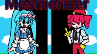 Friday Night Funkin Mesmerized メズマライザー Hatsune Miku VS Kasane Teto in FNF [upl. by Sedruol]