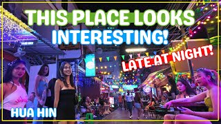 Walking the Streets of Hua Hin Thailand in 2024 Soi Bintabaht Walking Street [upl. by Atsira]