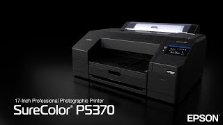 SureColor P5370  Creativity Without Compromise [upl. by Yrollam]