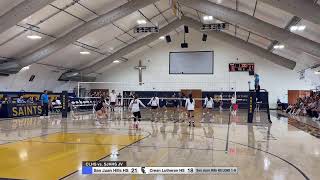 Crean Lutheran HS Junior Varsity vs San Juan Hills High School [upl. by Percival]