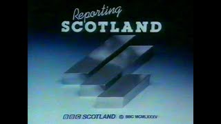 BBC Reporting Scotland Evening close  October 16 1985 [upl. by Allimac]