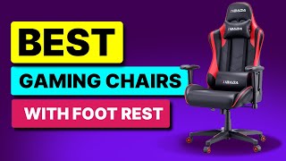 TOP 5 Best Reclining Gaming Chair with Footrest 2023 [upl. by Grossman685]