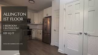 1st Floor Renovated Allington 1bed 1bath 2024 Renovation400 Building [upl. by Alleinad]