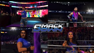 Molly Holly introduces team Smackdown [upl. by Quintin]