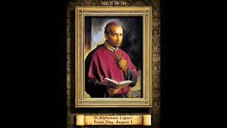 Saint of the Day — August 1 — Saint Alphonsus Liguori saintoftheday [upl. by Hambley]