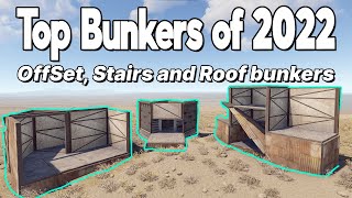 The best Bunker Base Designs In Rust 2022  Rust Bunker Tutorial [upl. by Ohare]