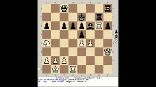 So Wesley vs Mustafaev Jamshid  World Chesss Olympiad U16 12th 2007 Singapore [upl. by Roxane748]