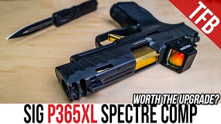 Testing the SIG P365XL Spectre Comp vs Standard Sig P365XL [upl. by Lurlene]