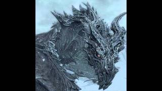 Skyrim Sounds  Dragon Shouts  With Alduin amp Paarthrunax [upl. by Bopp680]