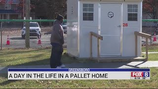 Residents share what life is like inside Greensboro’s pallet homes [upl. by Iblok]