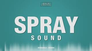 Spray SOUND EFFECT  Spraying Deodorant Perfume Water SOUNDS Nebulizer Atomizer Zerstäuber SFX [upl. by Fryd]